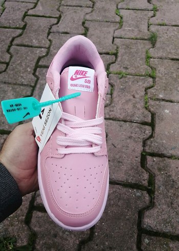 Nike SB Pembe Bağcıklı Kadın Spor Ayakkabı - Görsel 6