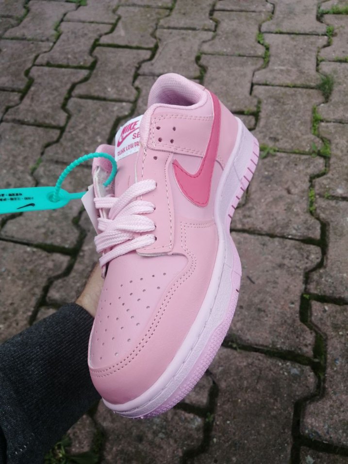 Nike SB Pembe Bağcıklı Kadın Spor Ayakkabı - Görsel 3