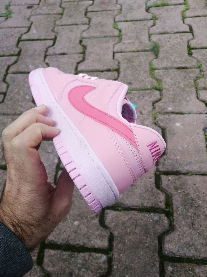 Nike SB Pembe Bağcıklı Kadın Spor Ayakkabı - Görsel 5