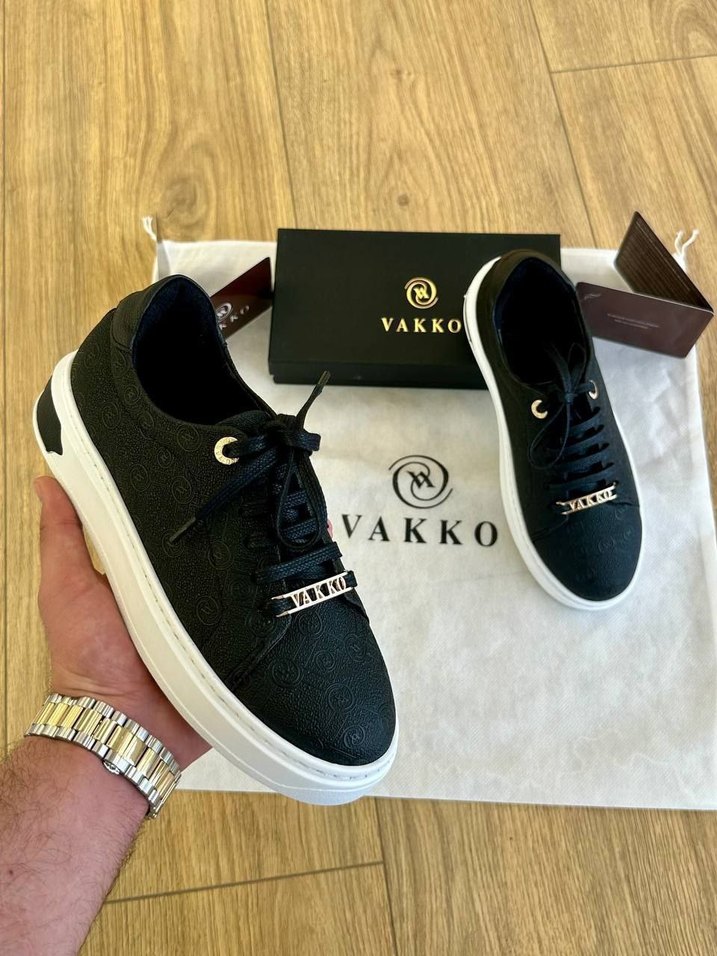 Vakko Kahverengi Desenli Kadın Spor Ayakkabı - Görsel 2