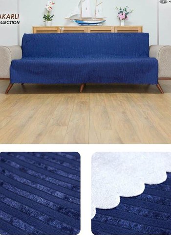 Bej Modern Kanepe Örtüsü Akarlı - Görsel 2