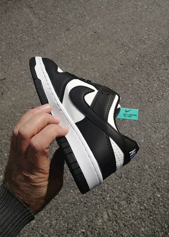 Siyah Beyaz Spor Kadın Sneakers - Görsel 10