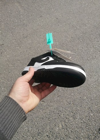 Siyah Beyaz Spor Kadın Sneakers - Görsel 6