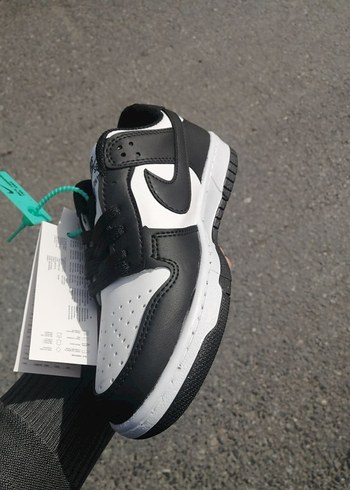 Siyah Beyaz Spor Kadın Sneakers - Görsel 3