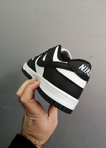 Siyah Beyaz Spor Kadın Sneakers - Görsel 7