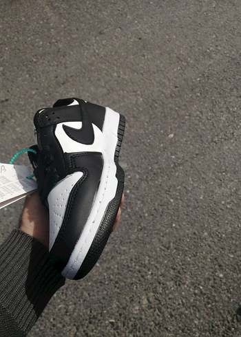 Siyah Beyaz Spor Kadın Sneakers - Görsel 8