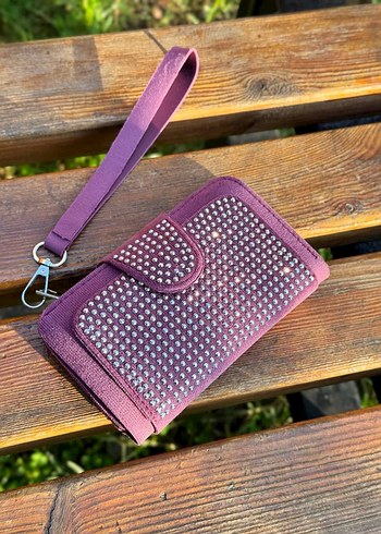 Taşlı Kadın El Cüzdanı - Görsel 6