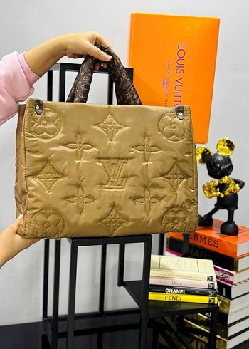 Kahverengi Nakışlı Bohem Kadın Çanta - Görsel 7