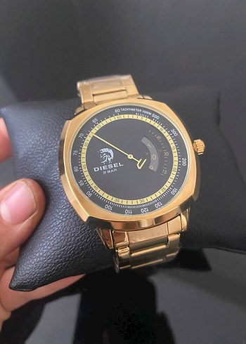 Altın Renk Diesel Erkek Kol Saati - Görsel 4