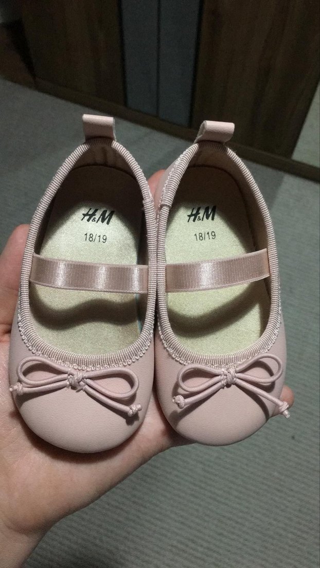 Klasik Pembe Fiyonk Detaylı Kız Babet - Görsel 2