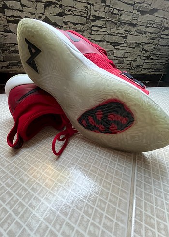 Nike PG Paul George Kırmızı Basketbol Ayakkabısı Velcro Bantlı - Görsel 5