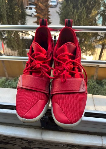 Nike PG Paul George Kırmızı Basketbol Ayakkabısı Velcro Bantlı - Görsel 8