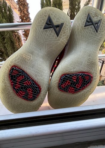 Nike PG Paul George Kırmızı Basketbol Ayakkabısı Velcro Bantlı - Görsel 10