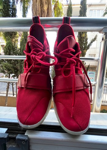 Nike PG Paul George Kırmızı Basketbol Ayakkabısı Velcro Bantlı - Görsel 9