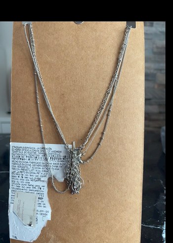 Bohem Zincir Detaylı Uzun Kadın Kolye - Görsel 3