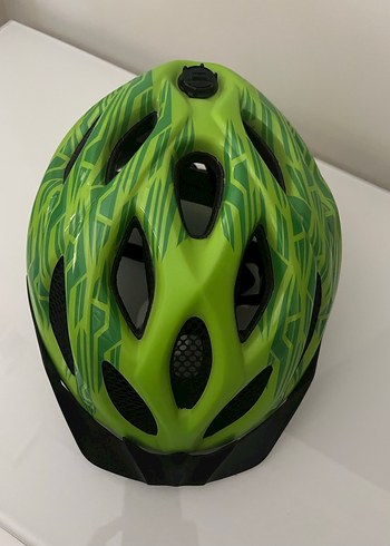 Yeşil KED Yılan Desenli Motosiklet Kaskı - Görsel 2