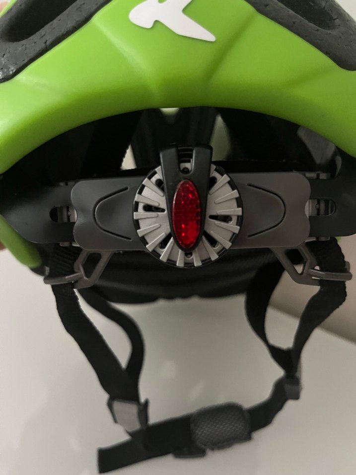 Yeşil KED Yılan Desenli Motosiklet Kaskı - Görsel 5