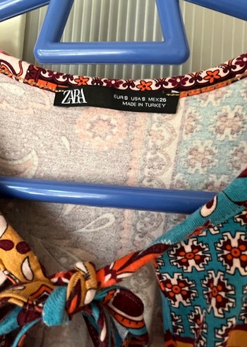 Bohem Çok Renkli Uzun Kollu elbise - Görsel 4