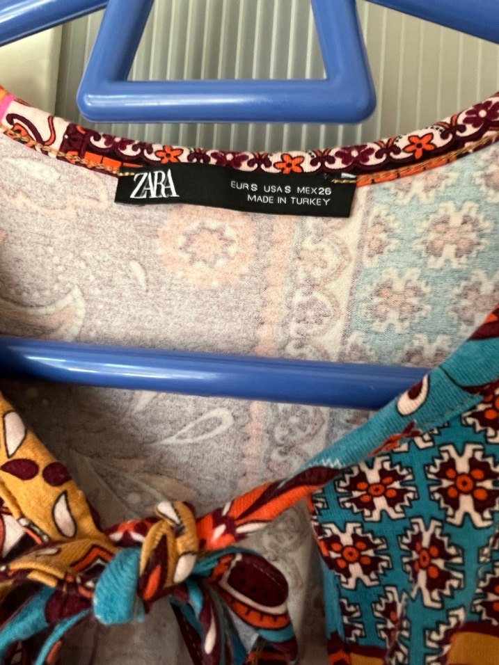 Bohem Çok Renkli Uzun Kollu elbise - Görsel 4