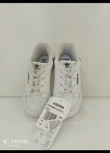 Orijinal adidas sıfır barkodlu etiketli 25.5 no