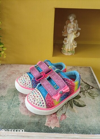 Orijinal skechers ışıklı 22.5 no 13 cm iç tabanı