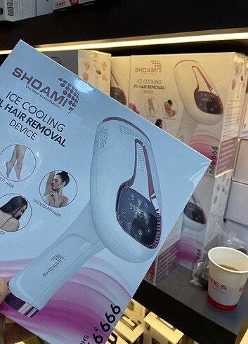 Shoami marka buz başlıklı lazer epilasyon cihazı 