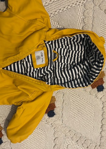 Sarı Fermuarlı Bebek Tulumu - Görsel 2