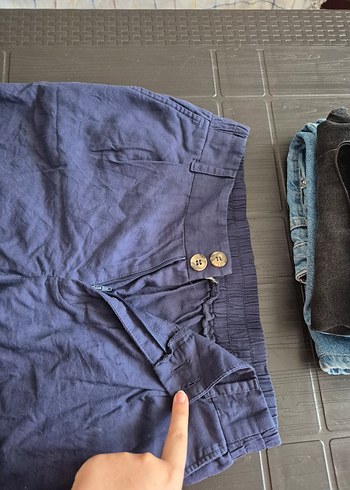 LC Waikiki Lacivert Kadın Pantolon Midi Boy