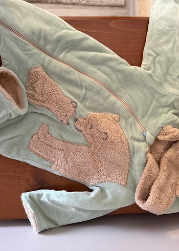 Bebek peluş astronot tulum mont - Görsel 2