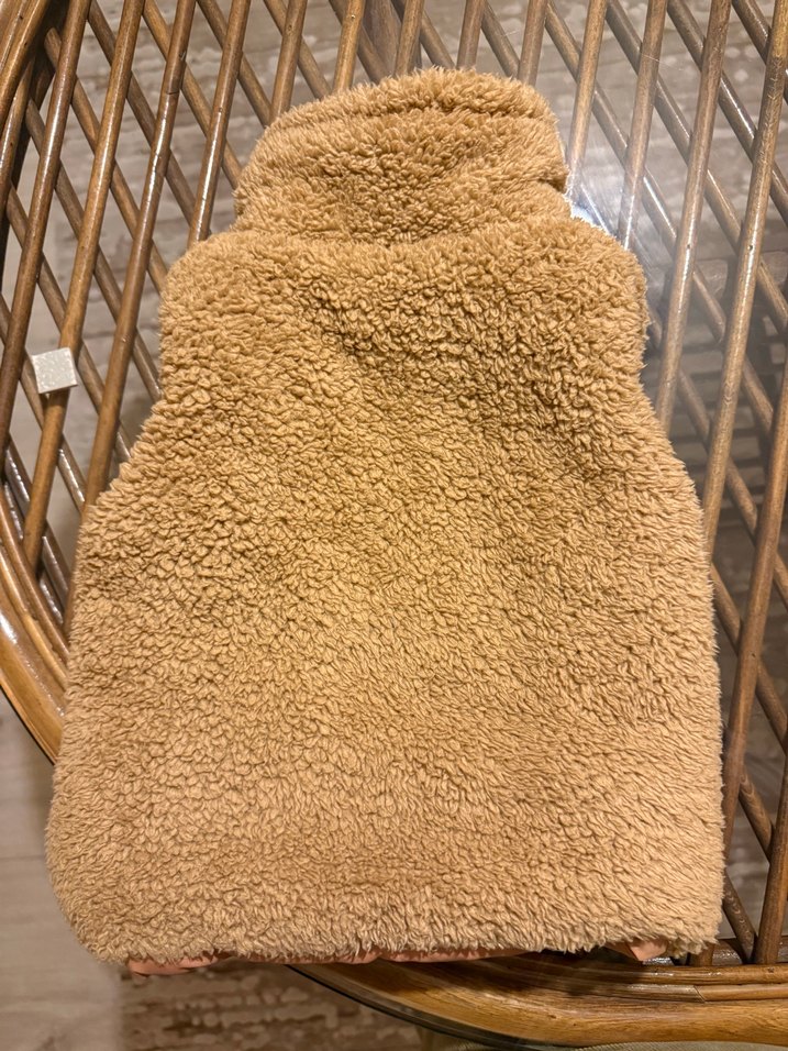 Çocuk Yelek peluş kahverengi unisex - Görsel 2