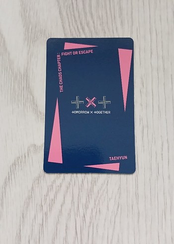 TXT - Taehyun Fight or Escape Photocard pc - Görsel 2