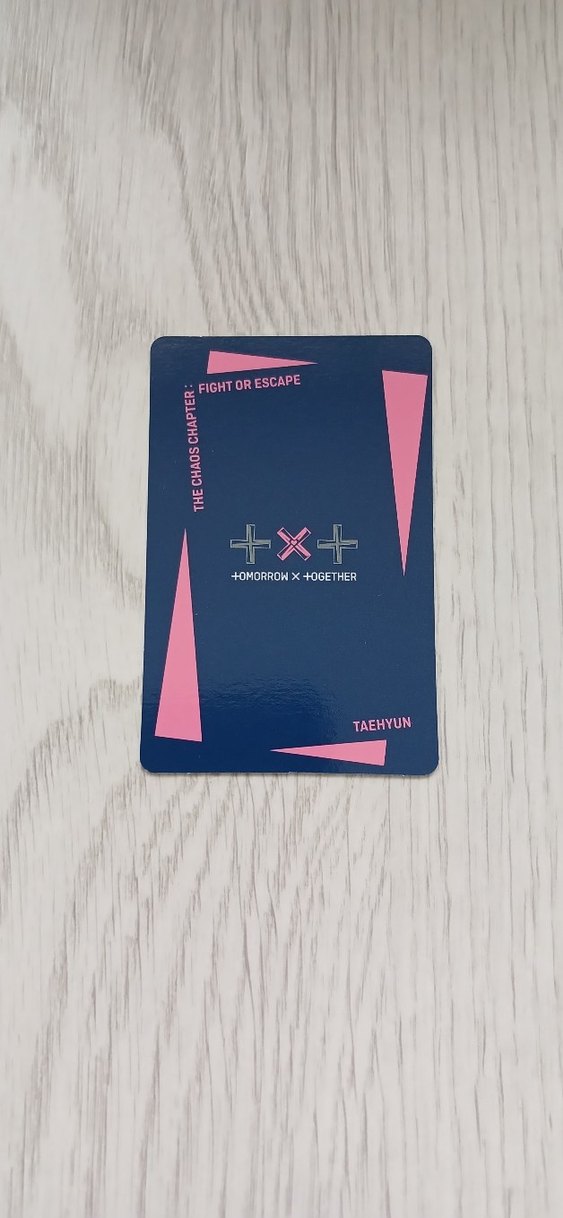 TXT - Taehyun Fight or Escape Photocard pc - Görsel 2
