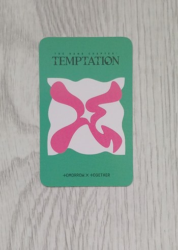 TXT Taehyun Temptation M2U Lucky Draw photocard pc - Görsel 2
