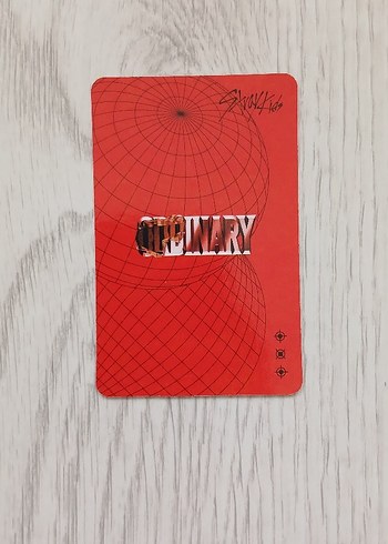 stray kids jeongin oddinary photocard pc - Görsel 2