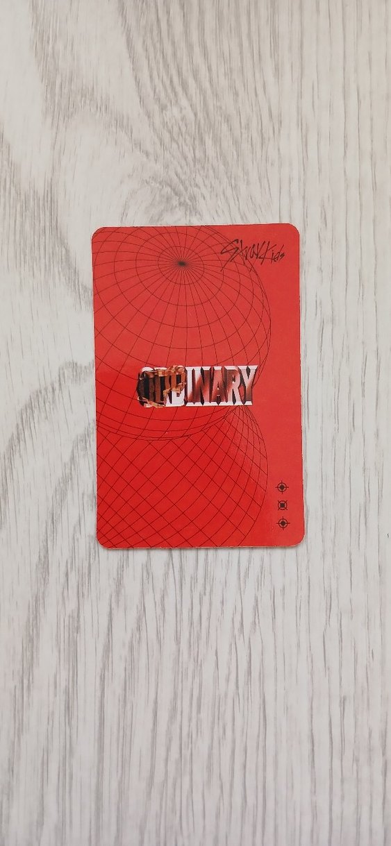 stray kids jeongin oddinary photocard pc - Görsel 2