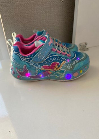 Skechers Parlak Işıklı Kız Çocuk Spor Ayakkabı