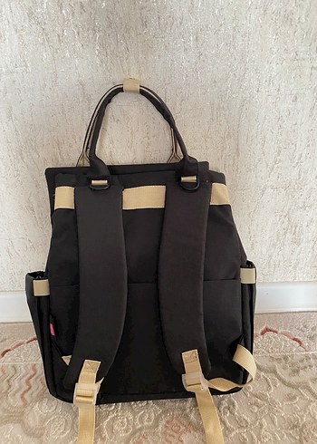 Diğer Baby mom Nakışlı Siyah Bebek Çantası