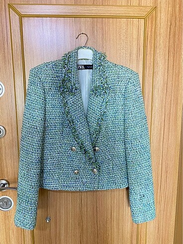 Zara kısa tweed ceket