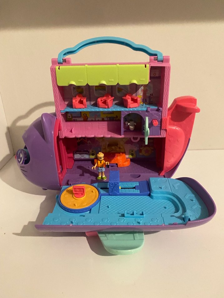 Mor Kedi Tasarımlı Renkli Oyuncak - Görsel 2