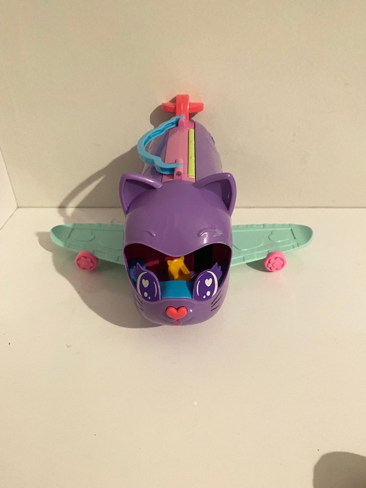 Mor Kedi Tasarımlı Renkli Oyuncak - Görsel 3