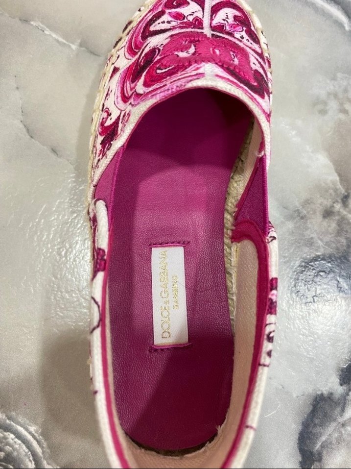 Pembe Bağcıklı Kadın Dolgu Topuk Espadril - Görsel 2