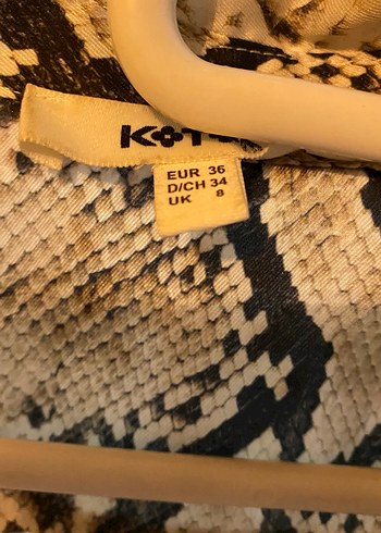 Yılan Desenli Uzun Bohem Elbise - Görsel 2