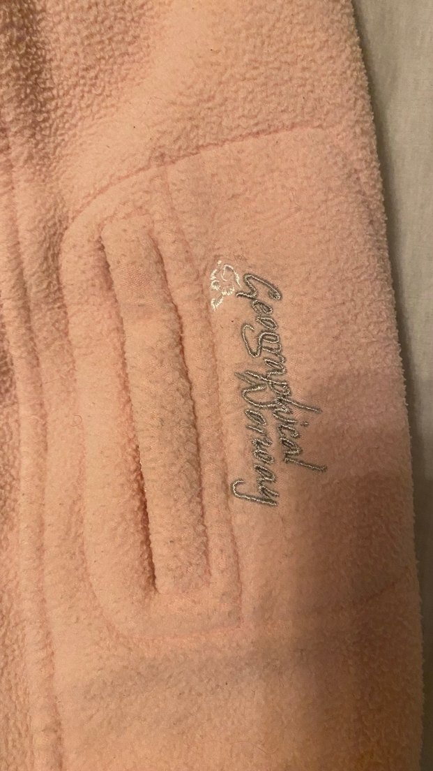 Pembe Fermuarlı Kadın Polar Ceket - Görsel 2