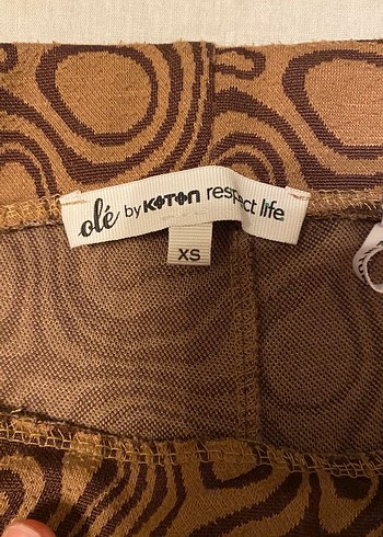 Dantel Detaylı Kahverengi Bohem İspanyol Paça Pantolon - Görsel 2