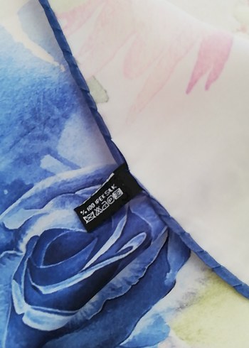 Silk home saf ipek eşarp - Görsel 6