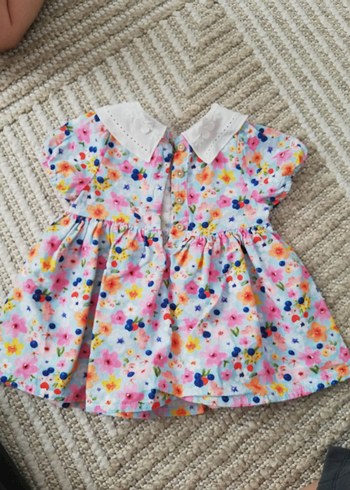 Renkli Bohem Kız Çocuk Elbisesi - Görsel 4