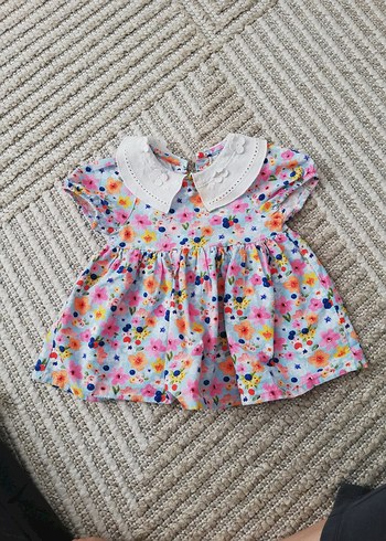 Renkli Bohem Kız Çocuk Elbisesi - Görsel 2