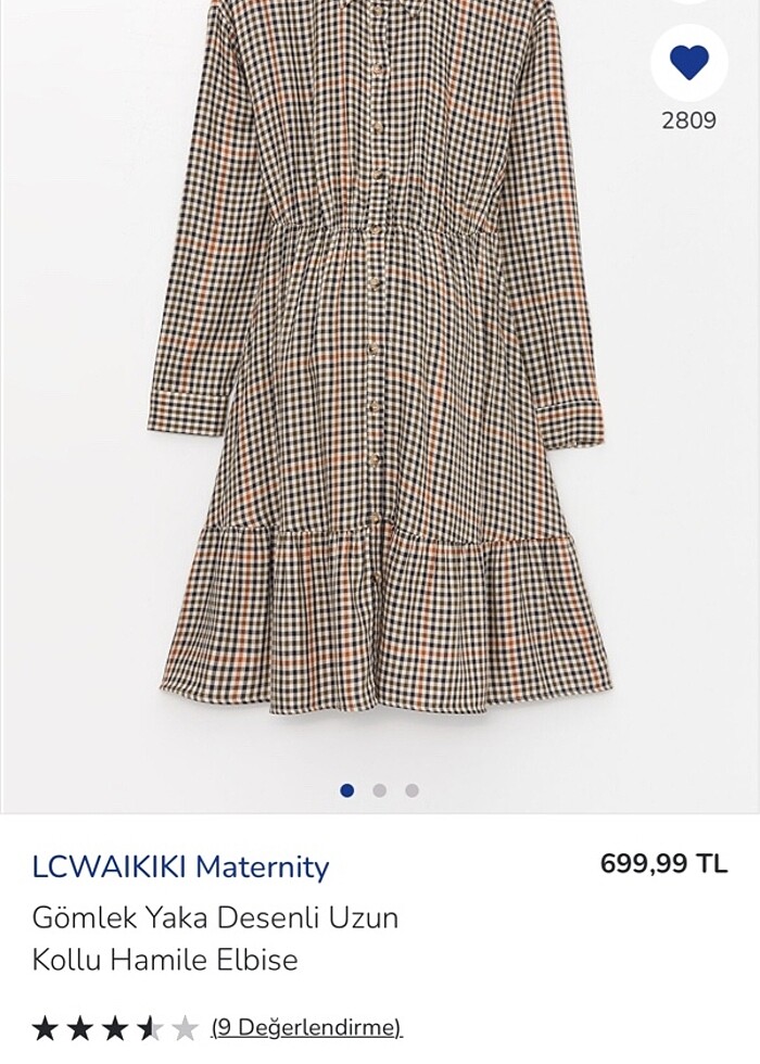 LCW hamile elbise - Görsel 2