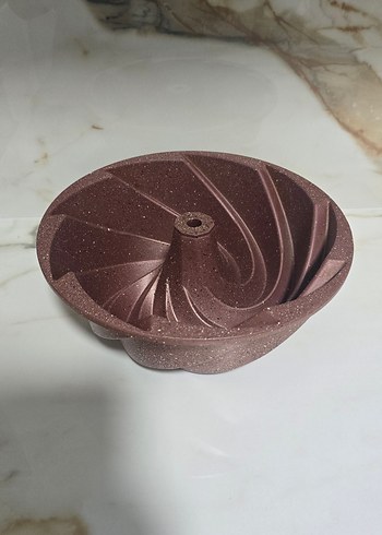  Beden kahverengi Renk Kahverengi Spiral Kek Kalıbı