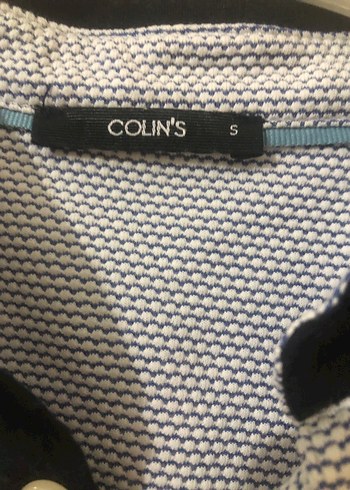 Gri Düğmeli Kısa Kollu Polo erkek Tişört - Görsel 2